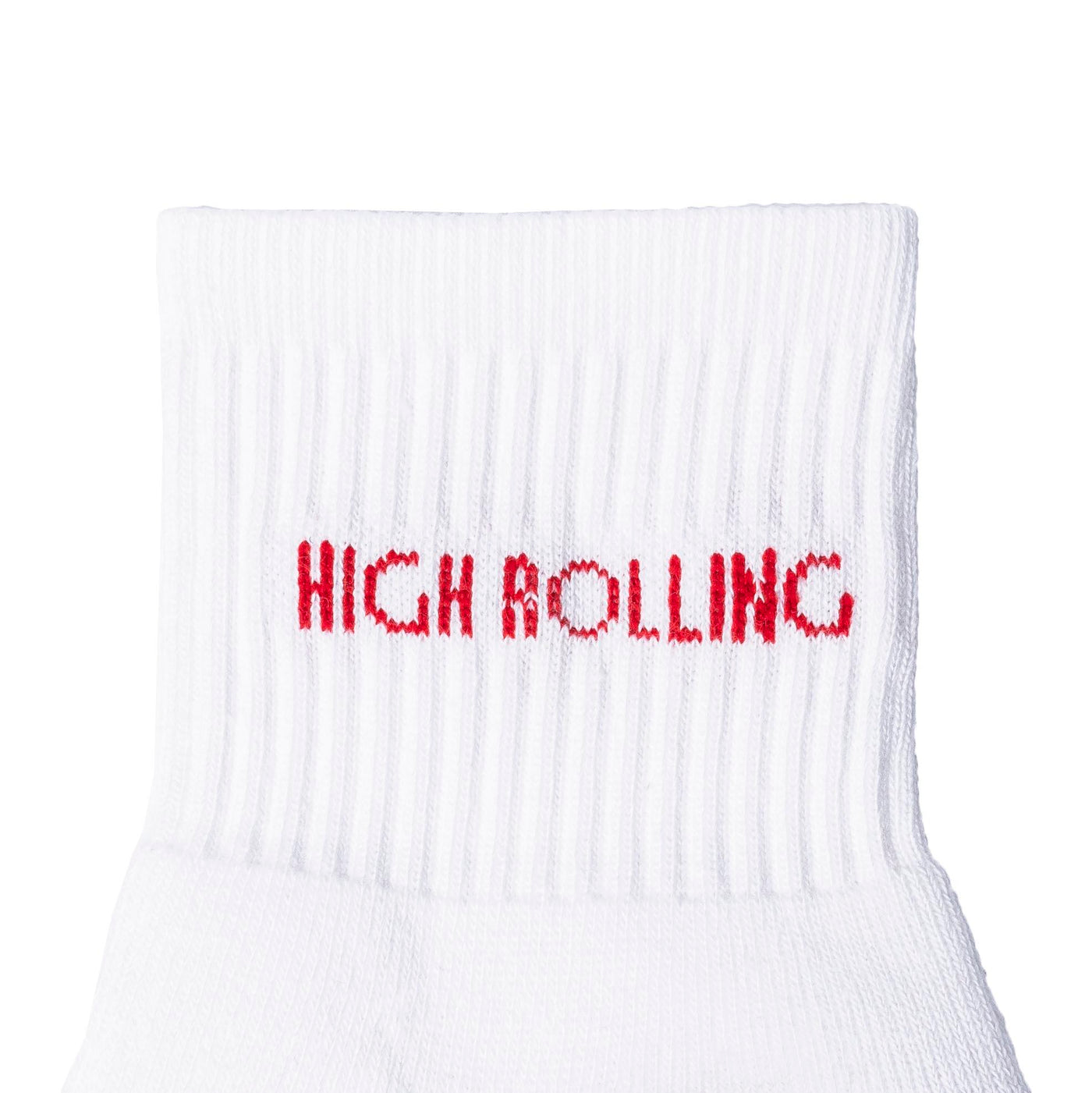 HRC Ankle Socks (White/Red)