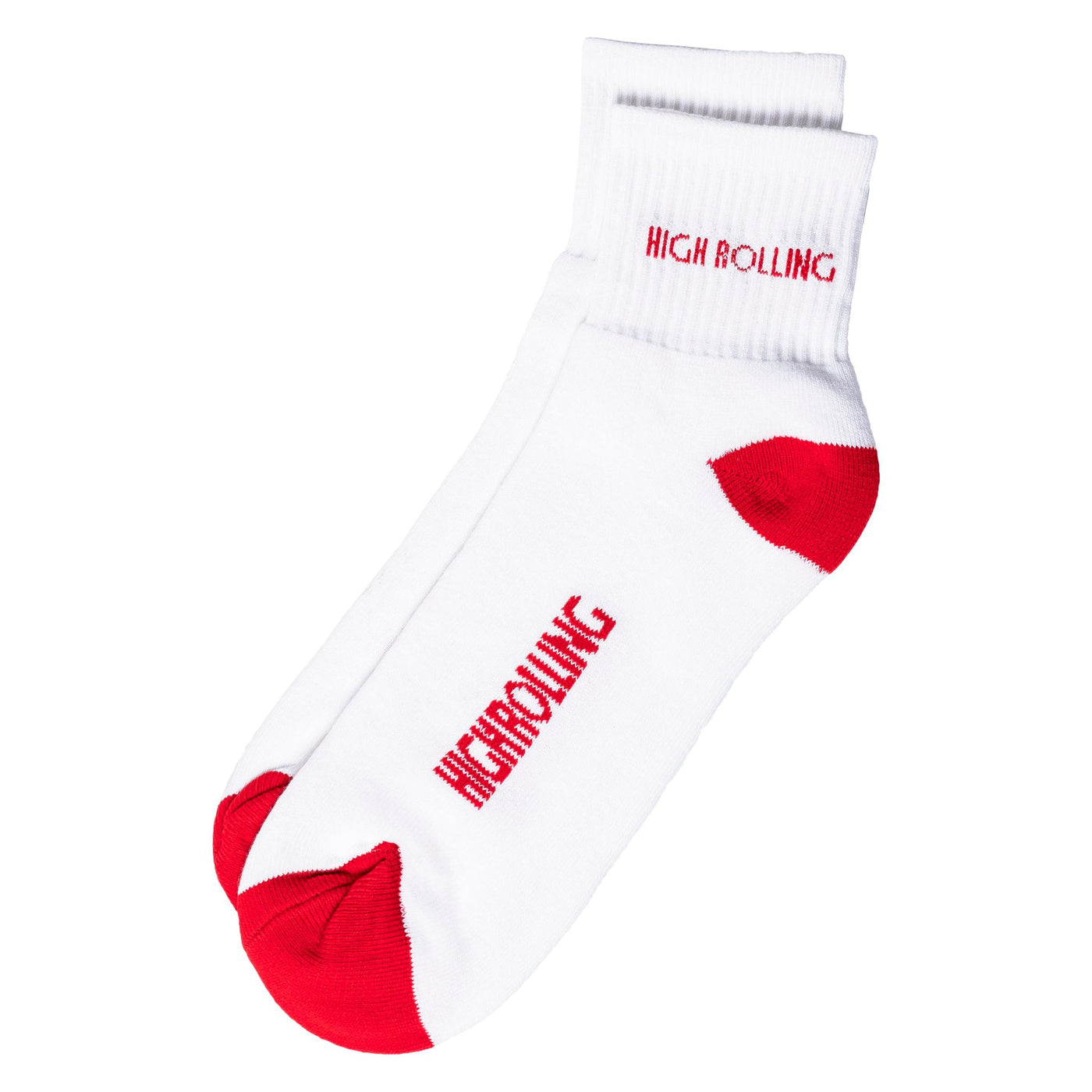 HRC Ankle Socks (White/Red)