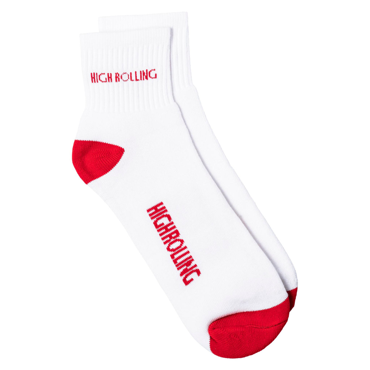 HRC Ankle Socks (White/Red)